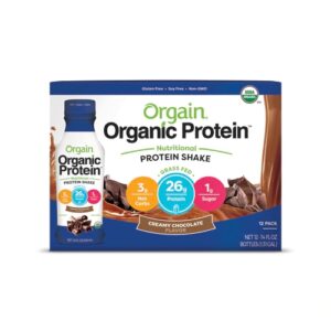 Comprar orgain organic protein™ nutritional protein shake creamy chocolate -- 12 bottles preço no brasil ready to drink (rtd) sports & fitness suplementos em oferta suplemento importado loja 31 online promoção -