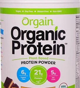 Orgain Proteína Vegetal Orgânica Chocolate Peanut Butter - 921g