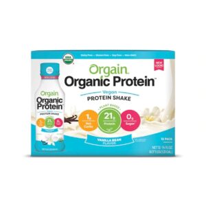 Comprar orgain plant-based protein shake vanilla bean -- 12 bottles preço no brasil ready to drink (rtd) sports & fitness suplementos em oferta suplemento importado loja 17 online promoção -