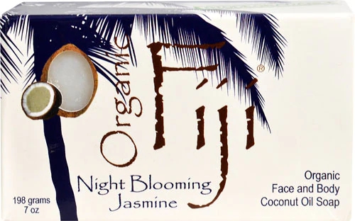 Sabonete Orgânico Fiji Flor de Jasmim Noturna para Rosto e Corpo - 200g