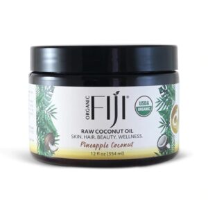 Comprar organic fiji virgin coconut oil pineapple -- 12 fl oz preço no brasil bath & body care beauty & personal care hand & body lotions moisturizers & lotions suplementos em oferta suplemento importado loja 11 online promoção -