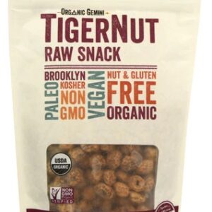 Organic Gemini TigerNut Raw Snack Original - Snack de Chufa Natural e Saudável 142g