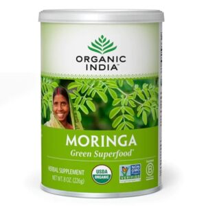 Comprar organic india moringa leaf powder -- 8 oz preço no brasil herbs & botanicals superfoods suplementos em oferta wheat grass suplemento importado loja 63 online promoção -