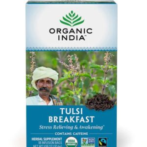 Comprar organic india tulsi tea india breakfast -- 18 tea bags preço no brasil beverages black tea food & beverages suplementos em oferta tea suplemento importado loja 81 online promoção -
