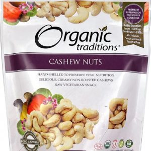 Comprar organic traditions cashew nuts -- 8 oz preço no brasil almonds food & beverages nuts suplementos em oferta suplemento importado loja 63 online promoção -