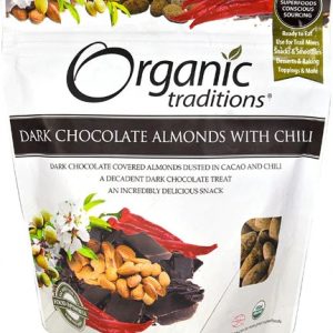 Comprar organic traditions dark chocolate almonds with chili -- 8 oz preço no brasil almonds food & beverages nuts suplementos em oferta suplemento importado loja 87 online promoção -