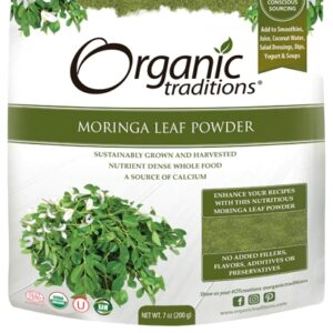 Comprar organic traditions moringa leaf powder -- 7 oz preço no brasil moringa oleifera suplementos nutricionais suplemento importado loja 47 online promoção -