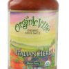 Comprar organicville organic pasta sauce gluten free italian herb -- 24 oz preço no brasil condiments food & beverages ready made dips suplementos em oferta suplemento importado loja 5 online promoção -