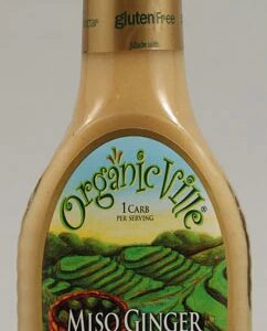 Comprar organicville organic vinaigrette miso ginger -- 8 fl oz preço no brasil condiments food & beverages olives suplementos em oferta suplemento importado loja 25 online promoção -
