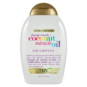 Organix Extra Strength Damage Remedy plus Coconut Miracle Oil Shampoo -- 13 fl oz