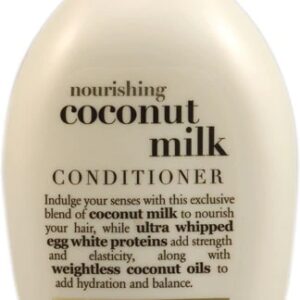 Condicionador Organix Coconut Milk Nutritivo 385ml - Hidratação Profunda