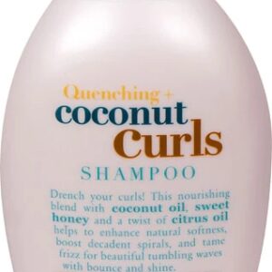 Organix Cachos Hidratados Shampoo de Coco - 384ml