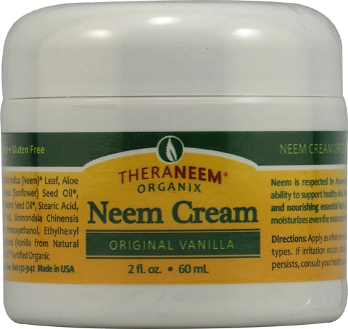 Creme de Neem Original Vanilla Organix South TheraNeem 59ml - Cuidado Natural para a Pele