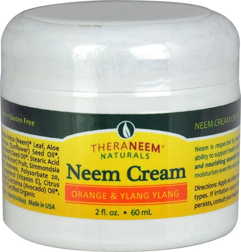 Creme de Neem Organix South Theraneem Naturals Laranja e Ylang Ylang 57g (2 oz)