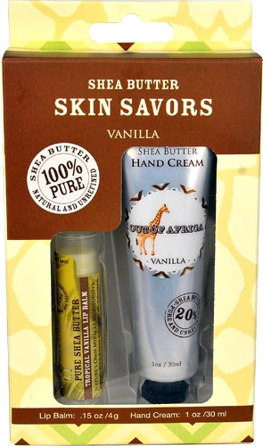 Out Of Africa Manteiga de Karité Skin Savors Baunilha - Kit 2x 28g