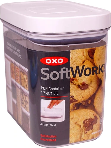 Pote Hermético OXO Good Grips POP 1,7 Quarts (Aprox. 1,6 Litros) para Organização da Cozinha