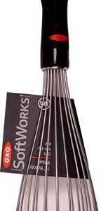OXO Softworks Stainless Steel Balloon Whisk, Black, 11" -- 1 Unit