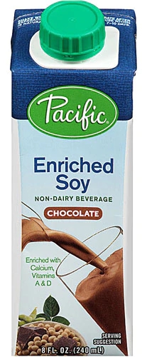 Bebida Vegetal de Soja com Chocolate Pacific Foods Enriquecida - 237ml