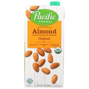 Comprar pacific foods organic almond plant-based beverage original -- 32 fl oz preço no brasil beverages dairy & dairy alternatives food & beverages oat and grain milk suplementos em oferta suplemento importado loja 41 online promoção -