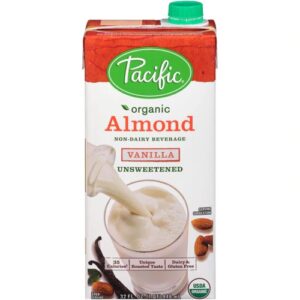 Comprar pacific foods organic almond plant-based beverage unsweetened vanilla -- 32 fl oz preço no brasil beverages dairy & dairy alternatives food & beverages oat and grain milk suplementos em oferta suplemento importado loja 43 online promoção -