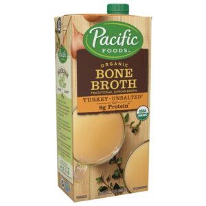 Comprar pacific foods organic bone broth turkey -- 32 fl oz preço no brasil bone broth collagen suplementos em oferta vitamins & supplements suplemento importado loja 51 online promoção -