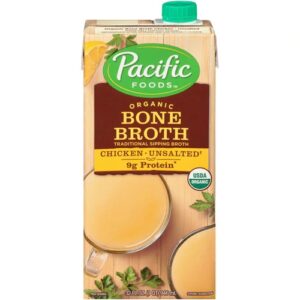 Comprar pacific foods organic bone broth unsalted chicken -- 32 fl oz preço no brasil bone broth collagen suplementos em oferta vitamins & supplements suplemento importado loja 39 online promoção -