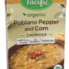 Comprar pacific foods organic chowder poblano pepper and corn -- 17 oz preço no brasil chowder food & beverages soups suplementos em oferta suplemento importado loja 1 online promoção -