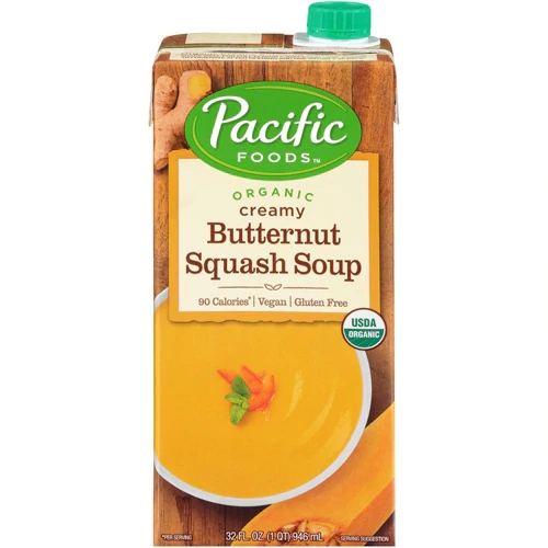 Sopa Cremosa de Abóbora Orgânica Pacific Foods 907g - Leveza e Nutrição