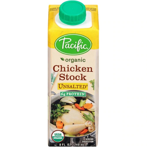Caldo de Frango Orgânico Pacific Foods Sem Sal - 237ml