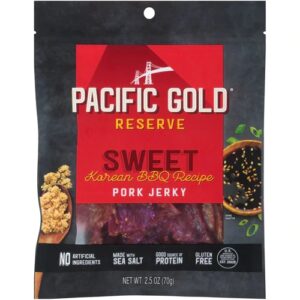 Comprar pacific gold reserve pork jerky sweet korean bbq -- 2. 5 oz preço no brasil casa e produtos alimentícios jerky lanche produtos alimentícios suplemento importado loja 179 online promoção -