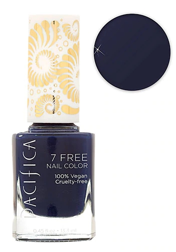 Esmalte Pacifica 7 Free Midnight Rambler 12ml - Cor Preta Intensa e Cuidado Natural