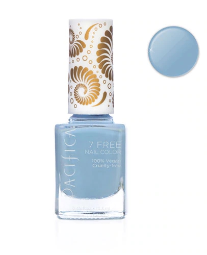 Esmalte 7 Free Pacifica Pale Blue Eyes 13ml - Azul Claro Vegano e Cruelty-Free