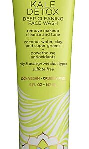 Pacifica Natural Beauty Face Wash Kale Detox Deep Cleaning -- 5 fl oz