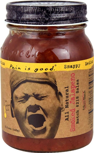 Salsa Pain Is Good Snappy Medium Batch #218 Jalapeño Defumado - 439g