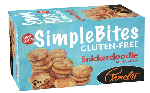 Mini Biscoitos Sem Glúten Snickerdoodle Pamela's Products - 200g
