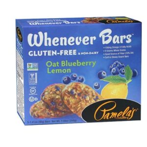Comprar pamela's products whenever bars gluten free oat blueberry lemon -- 5 bars preço no brasil bars food & beverages fruit bars suplementos em oferta suplemento importado loja 5 online promoção -