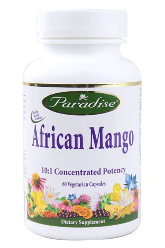Paradise Herbs African Mango 60 Cápsulas Vegetarianas - Extrato 10:1