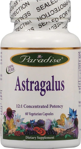 Paradise Herbs Astragalus -- 60 Vegetarian Capsules