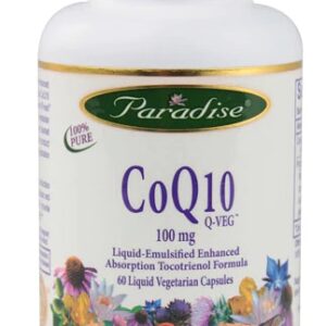 Comprar paradise herbs coq10 q-veg™ -- 100 mg - 60 liquid vegetarian capsules preço no brasil coq10 suporte ao coração tópicos de saúde suplemento importado loja 155 online promoção -