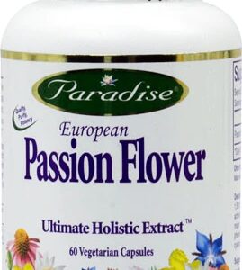 Paradise Herbs Flor da Paixão Europeia 60 Cápsulas Vegetarianas - Bem-Estar Natural