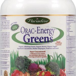 Orac Energy Greens Paradise Herbs - Pó Verde Nutritivo 363g