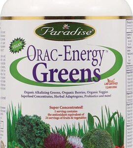 Paradise Herbs Orac Energy Greens -- 120 Vegetarian Capsules