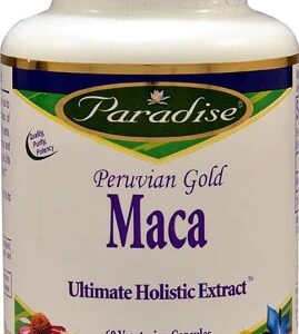 Paradise Herbs Gold Maca Peruana - 60 Cápsulas Vegetarianas