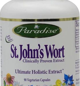 St. John's Wort Paradise Herbs 90 Cápsulas Vegetarianas - Bem-Estar Natural