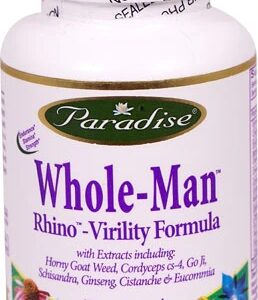 Paradise Herbs Whole-Man Rhino™-Virility Formula - 60 Cápsulas Vegetarianas