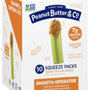 Peanut Butter & Co Peanut Butter Squeeze Packs Smooth Operator® -- 10 Packs