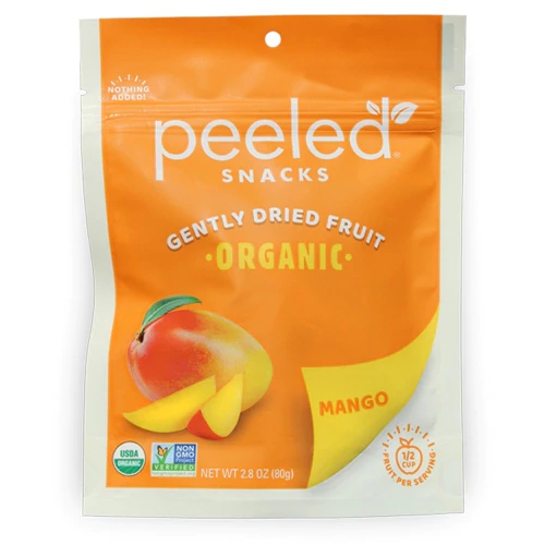 Peeled Snacks Organic Dried Fruit Mango -- 2.8 oz
