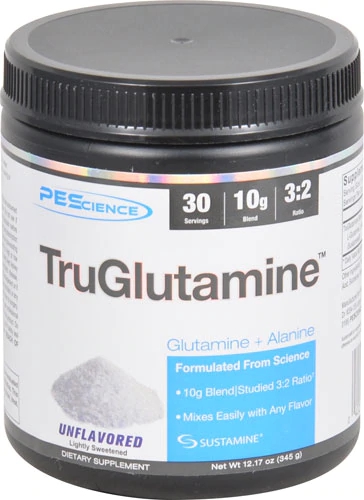 PEScience TruGlutamine™ Sem Sabor 30 Porções - L-Glutamina Pura para Performance e Recuperação