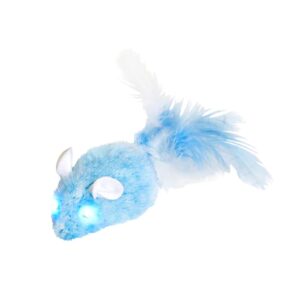Brinquedo Interativo Pet Zone Twinkle Mouse™ Play-N-Squeak® para Gatos - 1 Unidade