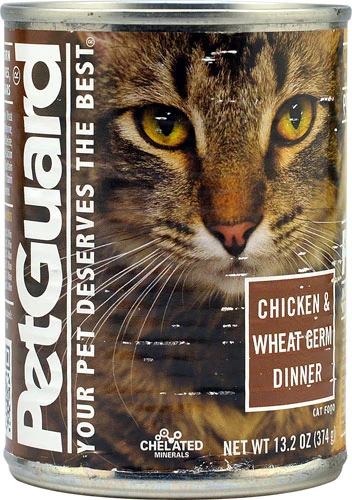 Ração Úmida PetGuard Frango com Gérmen de Trigo - 374g para Gatos